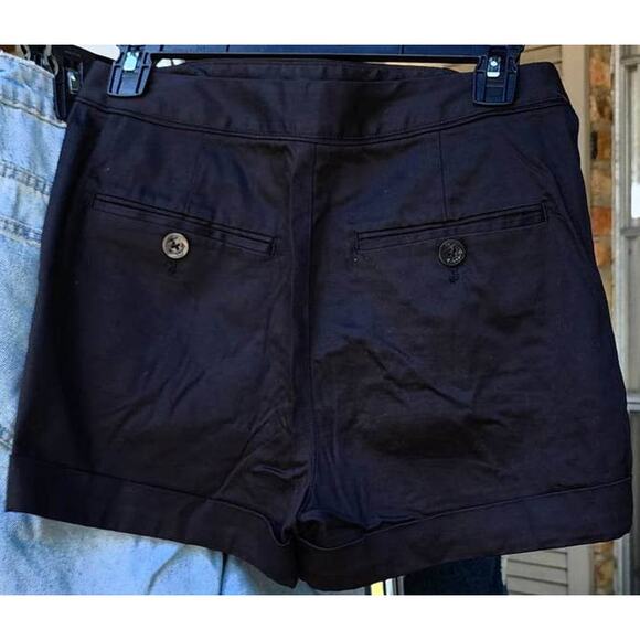 Aritzia Talula Starboard Sailor High Waist Black Shorts 4 - Picture 2 of 7